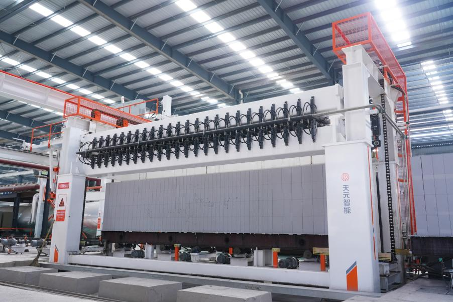 خط إنتاج كتلة AAC