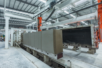 تعزيز لوحة جانبية السطح الأملس لكعكة مسطحة